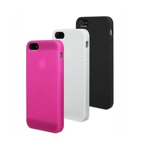 MUVIT 3 COQUES SILICONE NO BLC ROS APPLE IPH5/5S